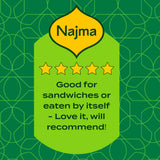Najma wafer thin turkey slices 125g, imported from the UK