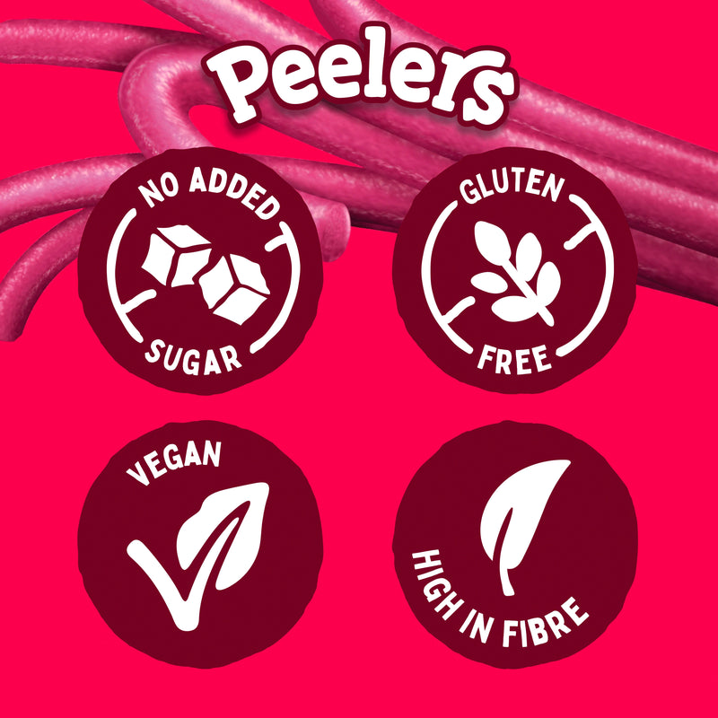 Fruit Bowl raspberry peelers 5 x 10g, imported from the UK