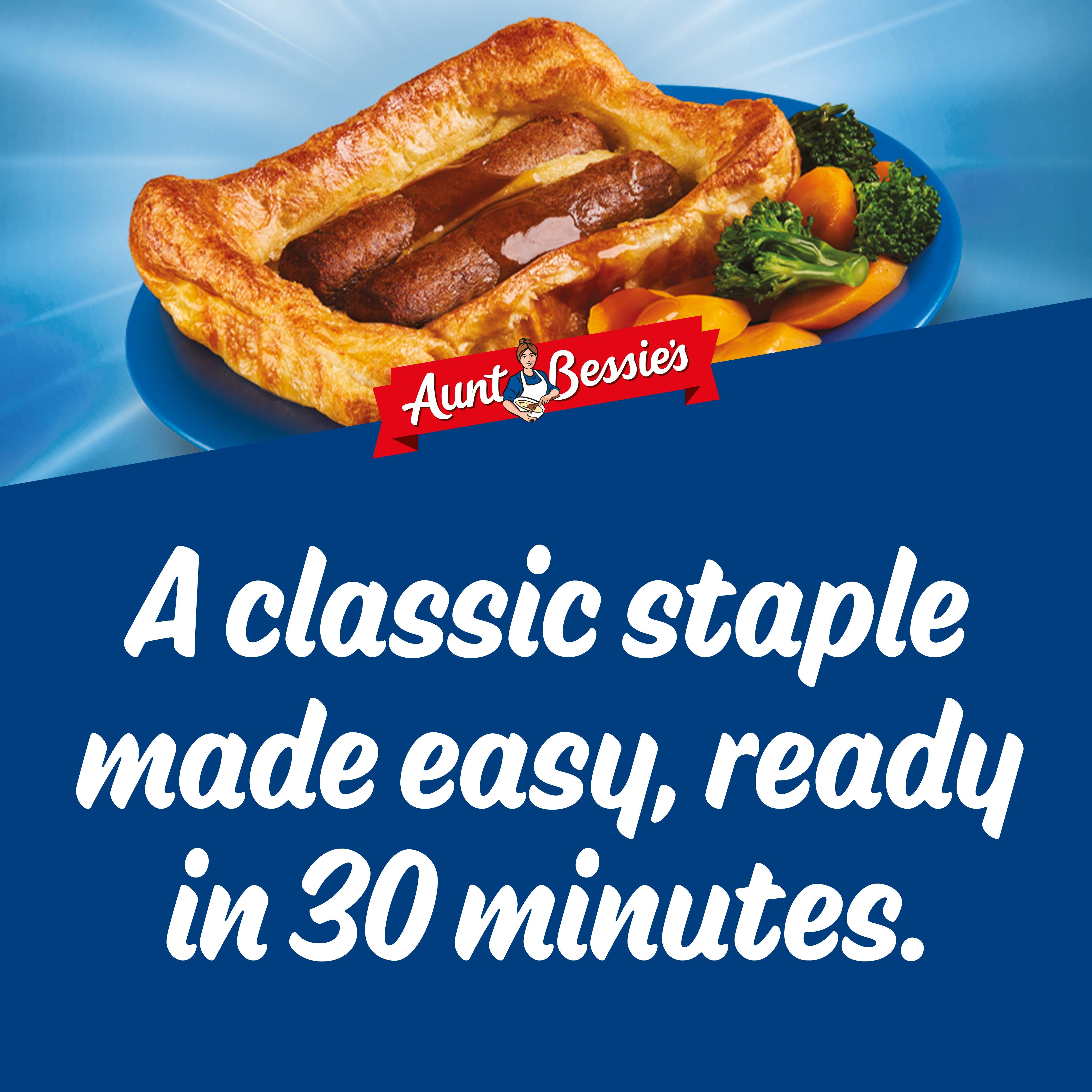 Aunt Bessie's Meat Free Toad in the Hole 190g (British brand)