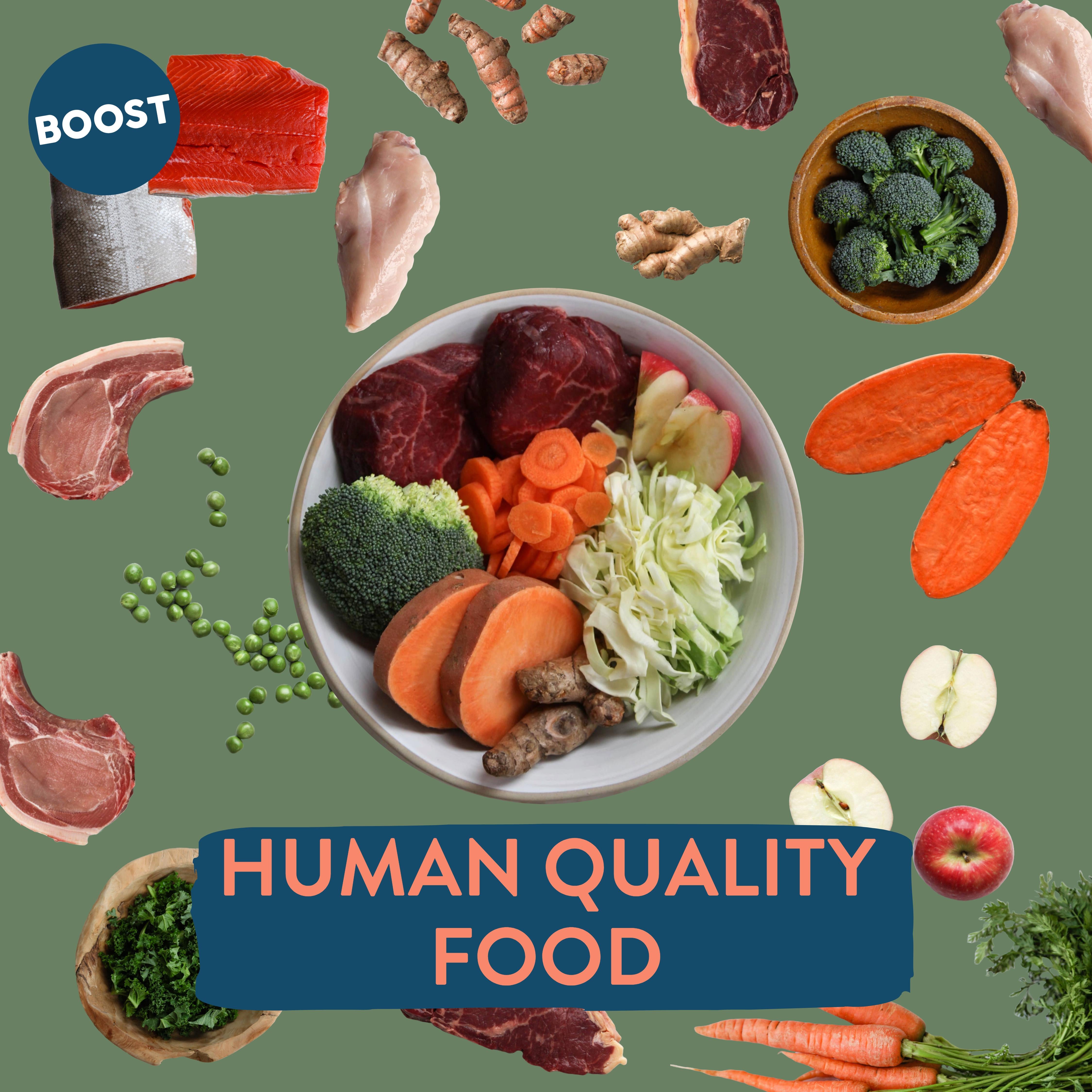 Boost Fresh Food Lamb Superfoods 400g - British product