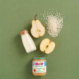 HiPP rice pudding apple and pear 160g, UK version