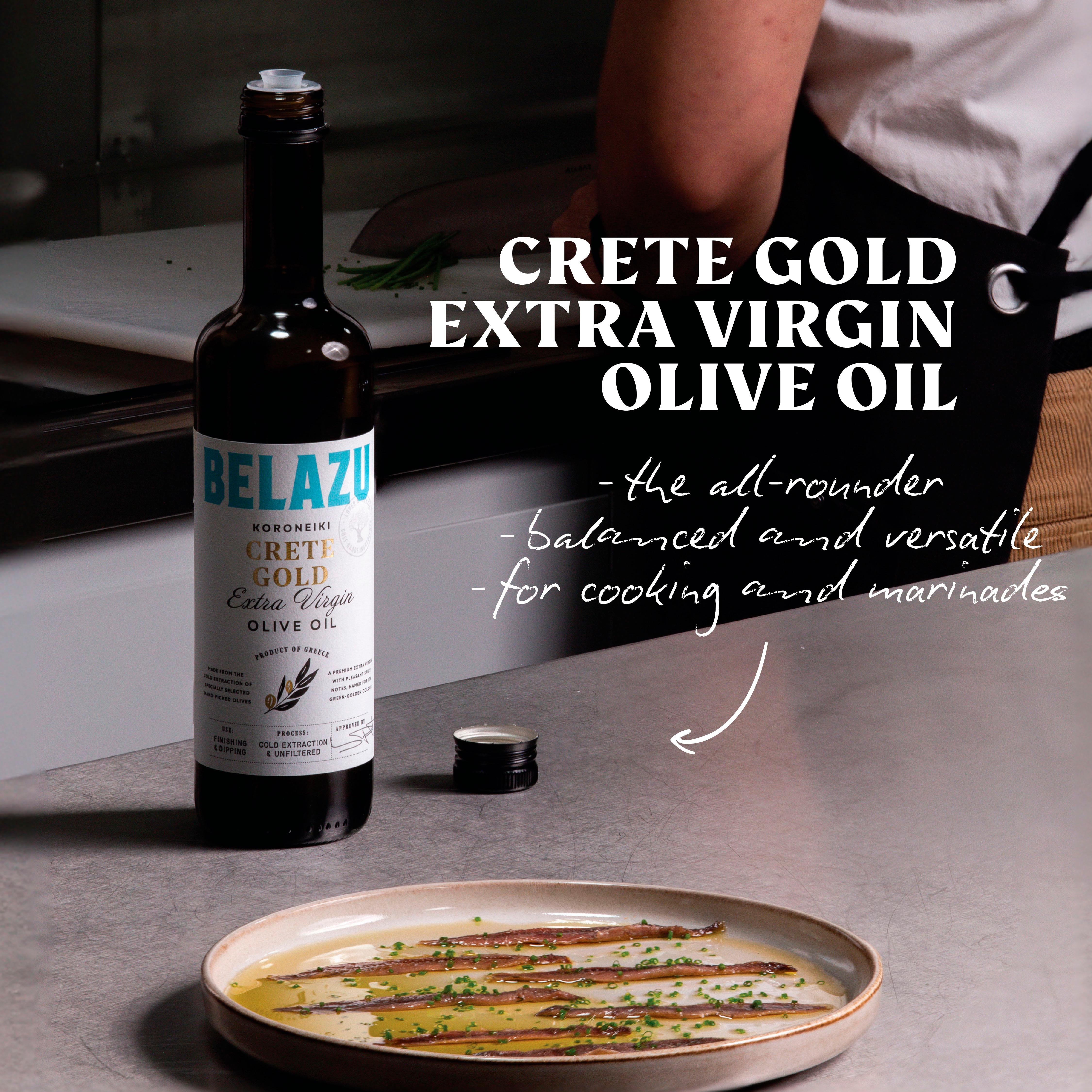 Belazu Koroneiki Crete Gold extra virgin olive oil 500ml (British brand)