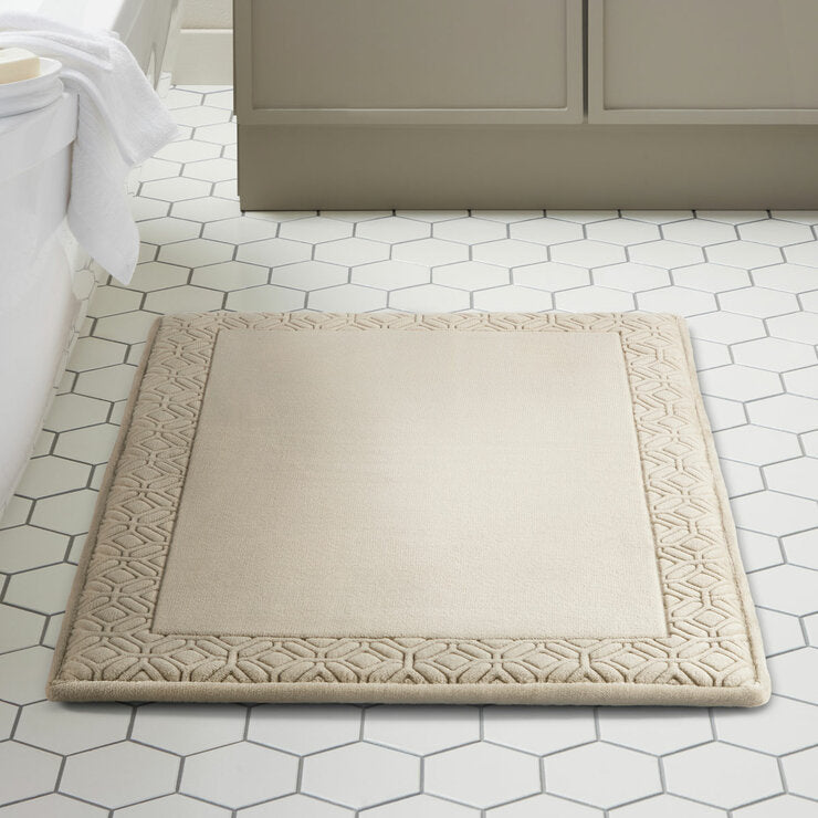 Paramount memory foam plush bath mat 61 x 91 cm, UK version