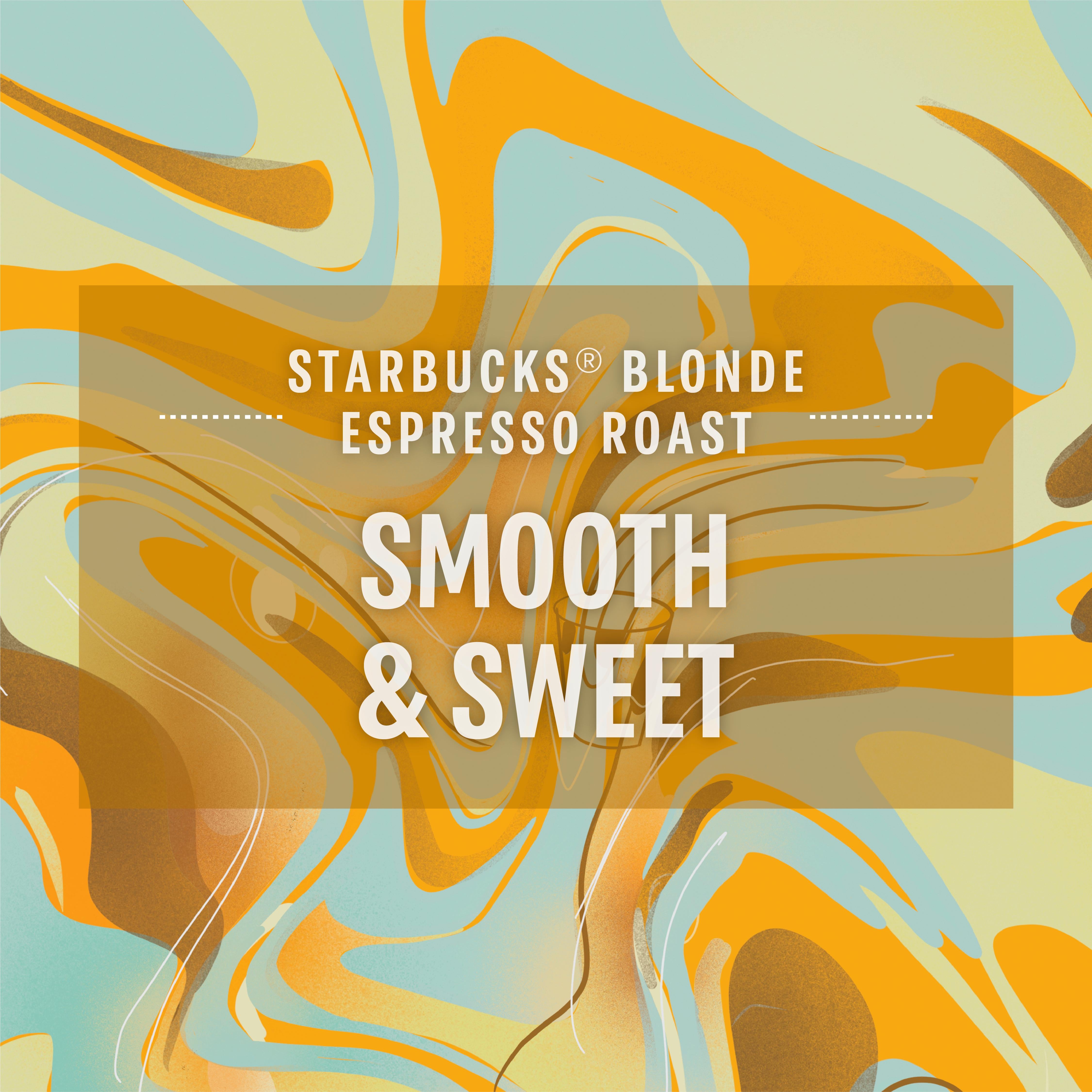 Starbucks Blonde Espresso Nespresso pods 10 capsules (British brand)