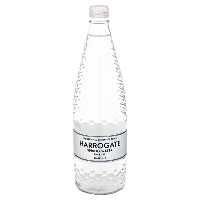 Harrogate Spring Water Sparkling Glass Bottle   750ml GOODS M&S   