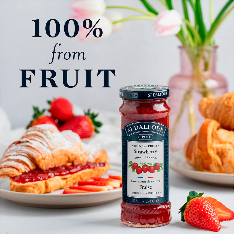 St Dalfour strawberry jam 284g (British brand)