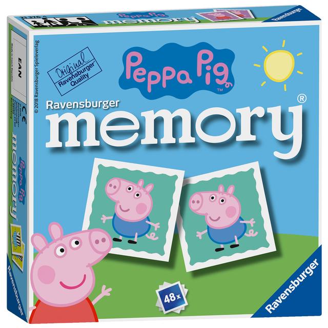 Peppa Pig Mini Memory Card Game 3 yrs+ GOODS M&S   