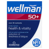 Vitabiotics Wellman 50+ Health & Vitality Reduction of Tiredness Tablets    30 per pack GOODS M&S   