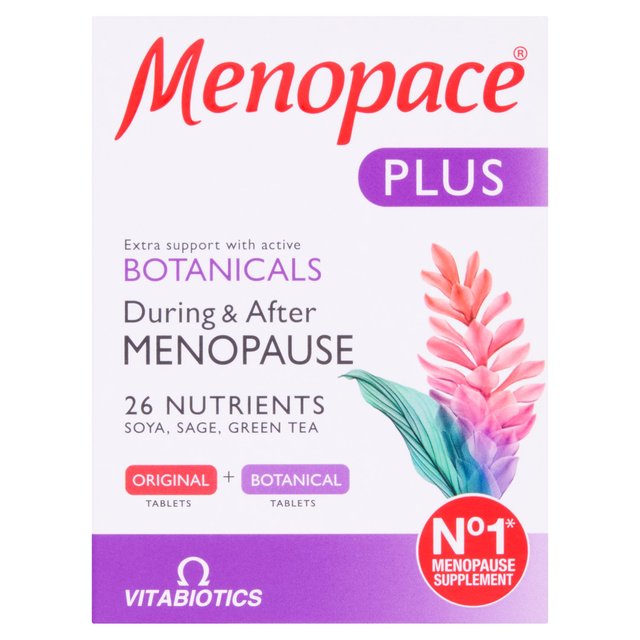 Vitabiotics Menopace Plus Tablets   2 x 28 per pack GOODS M&S   