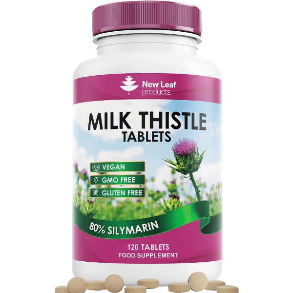 New Leaf - Milk Thistle Supplement 80% Silymarin 365 Tablets