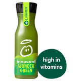 innocent Plus Wonder Green Apple & Pear Juice with Vitamins 330ml All chilled juice Sainsburys   