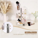Livingandhome 5-tier rotating makeup organizer, imported from the UK