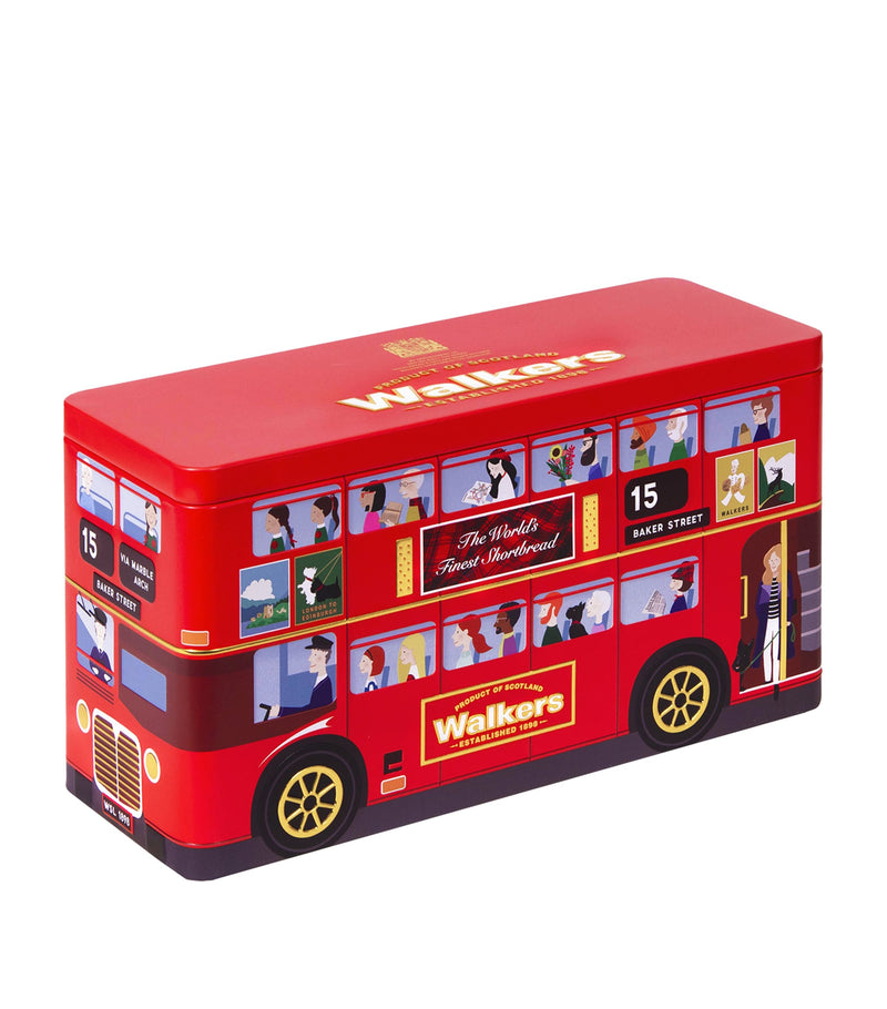 Walkers London bus shortbread tin 250g (British brand)