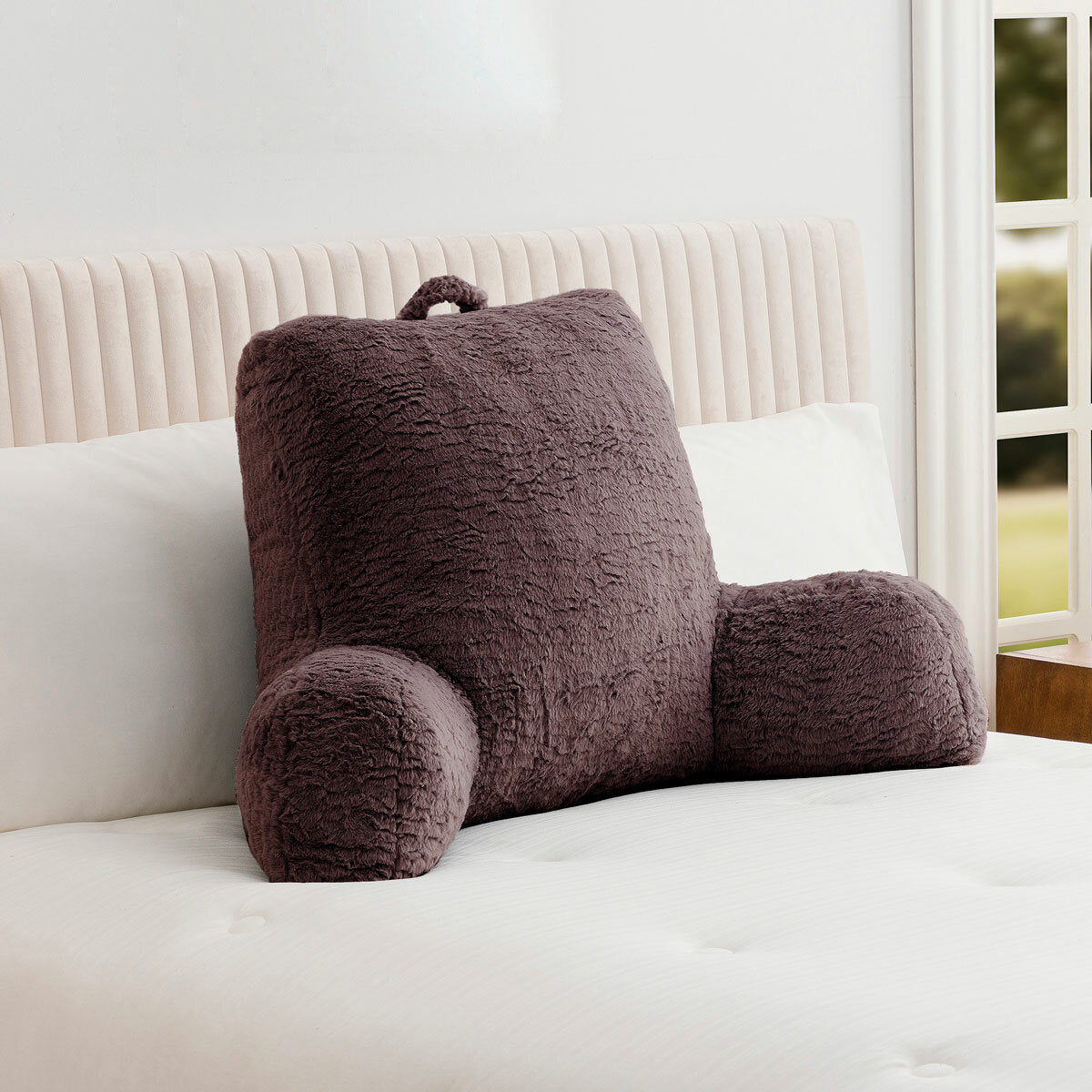 Memory foam backrest reading pillow, 3 colours (British brand)