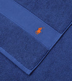 Ralph Lauren Polo Player Guest Towel 40cm x 75cm, imported from the UK