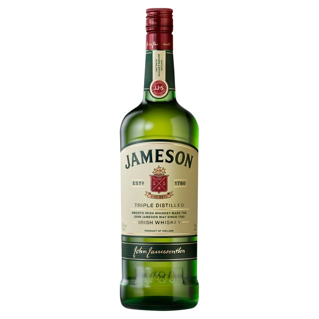 Jameson Triple Distilled Blended Irish Whiskey   1L GOODS M&S   