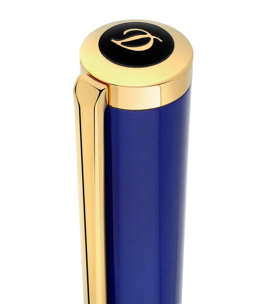 S.T. Dupont Liberté ballpoint pen with lacquer and palladium, UK version