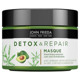 John Frieda Detox & Repair Hair Masque for Dry Stressed & Damaged Hair   250ml GOODS M&S   