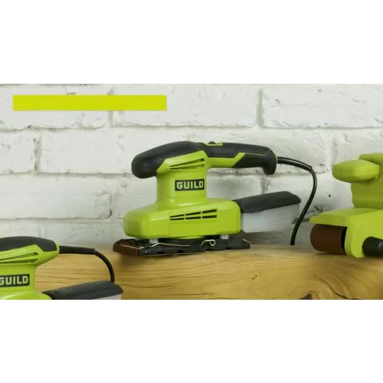 Guild 1/3 sheet sander 200W, UK version