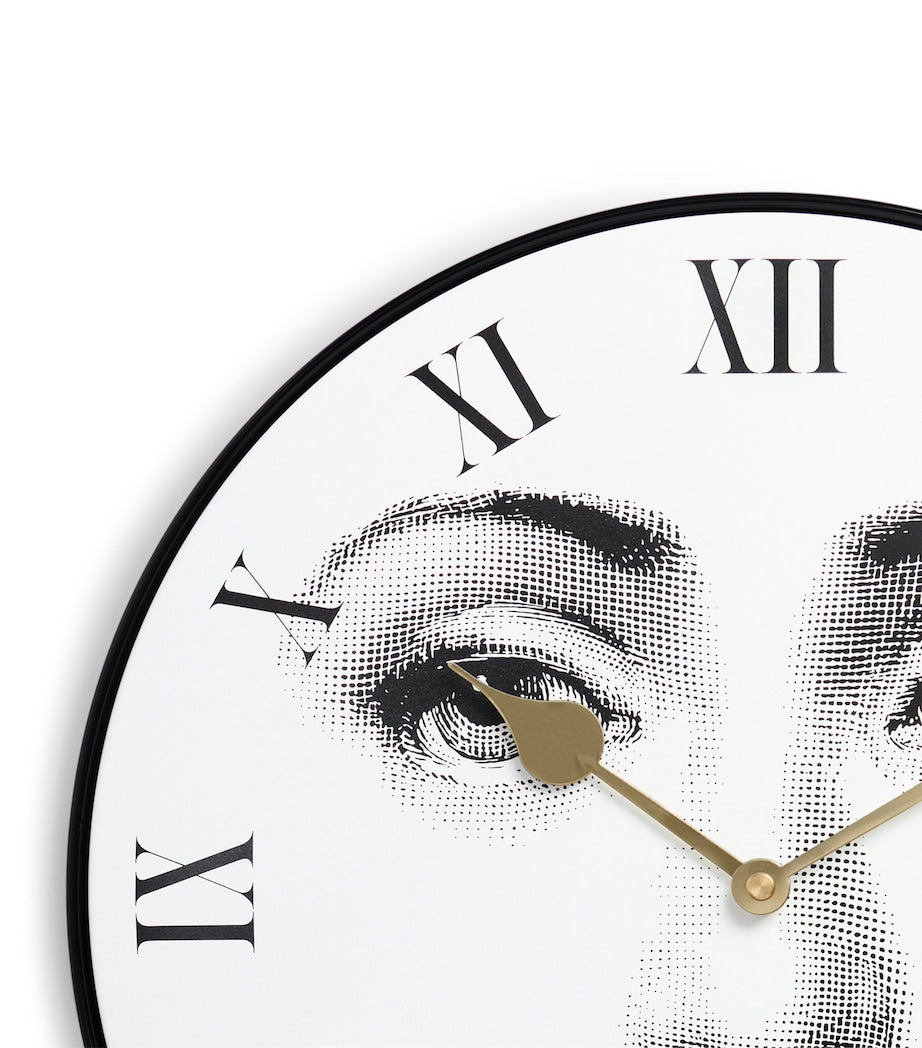 Fornasetti Tema e Variazioni No. 6 Wall Clock 36.5cm - British product