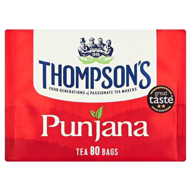 Thompsons Punjana Tea Bags   80 per pack GOODS M&S   