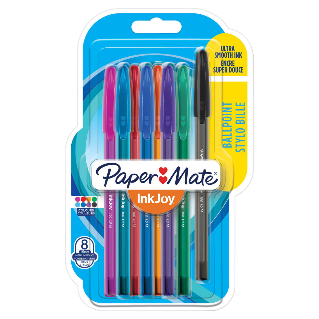 Paper Mate Inkjoy 100 Fashion 8pk