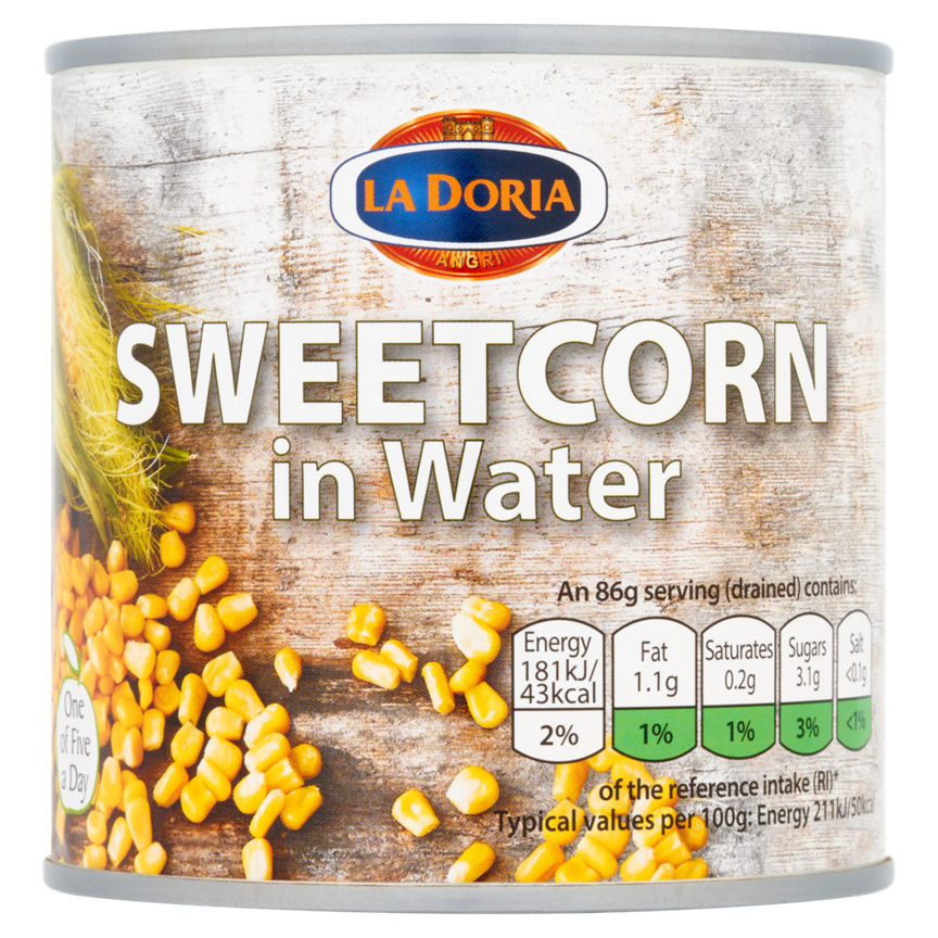 La Doria Sweetcorn in Water 325g