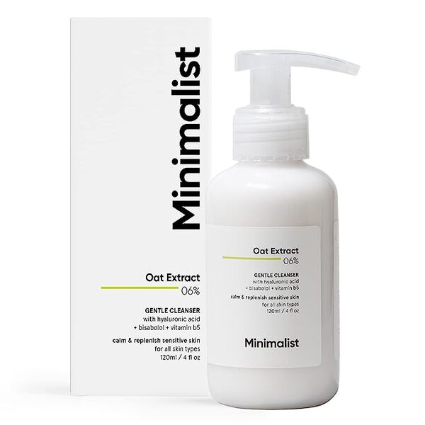 Minimalist Hydrating Gentle Cleanser, Soothes Sensitive Skin