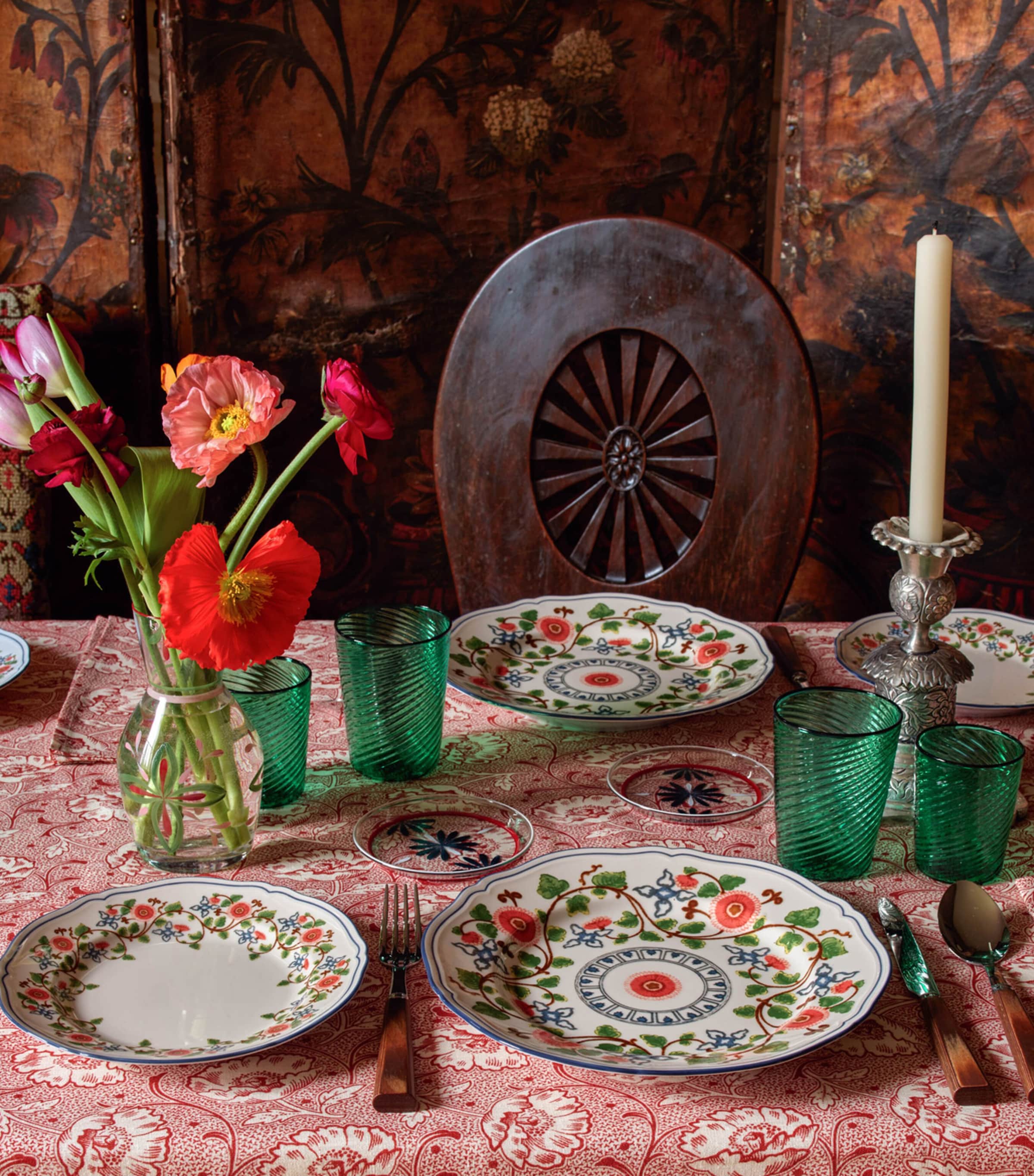Ginori 1735 Martina porcelain serving plate 26.5cm - British product