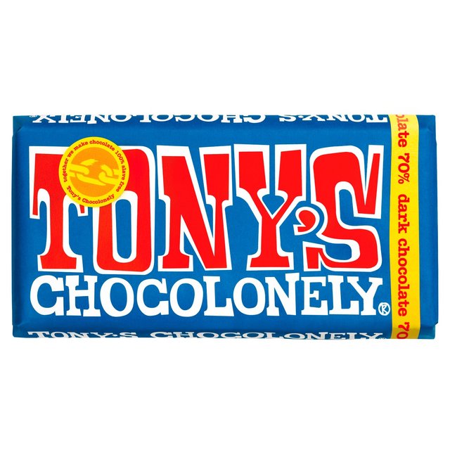 Tony's Chocolonely Dark Chocolate 70%   180g GOODS M&S   