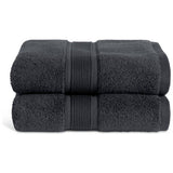 Habitat Supersoft hand towel slate grey 2 pack, imported from the UK