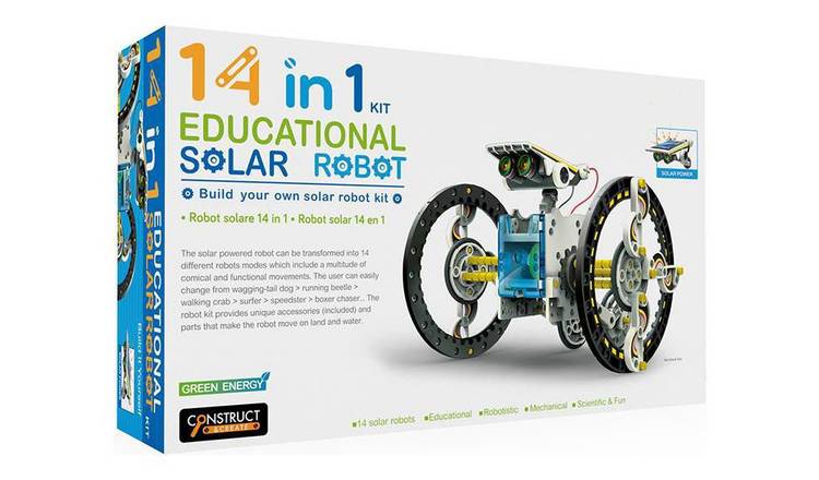 Menkind 14 In 1 Solar Robot Kit