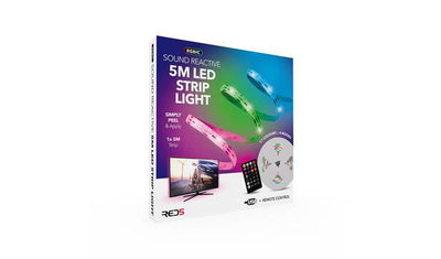 Argos Menkind RED5 Multicoloured LED Strip Light 5m- Buy online at McGrocer