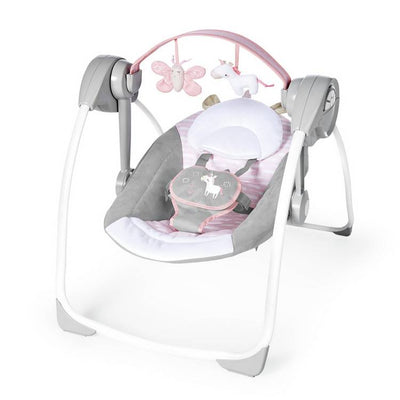 Argos Ingenuity Portable Baby Swing - Flora The Unicorn- Buy online at McGrocer