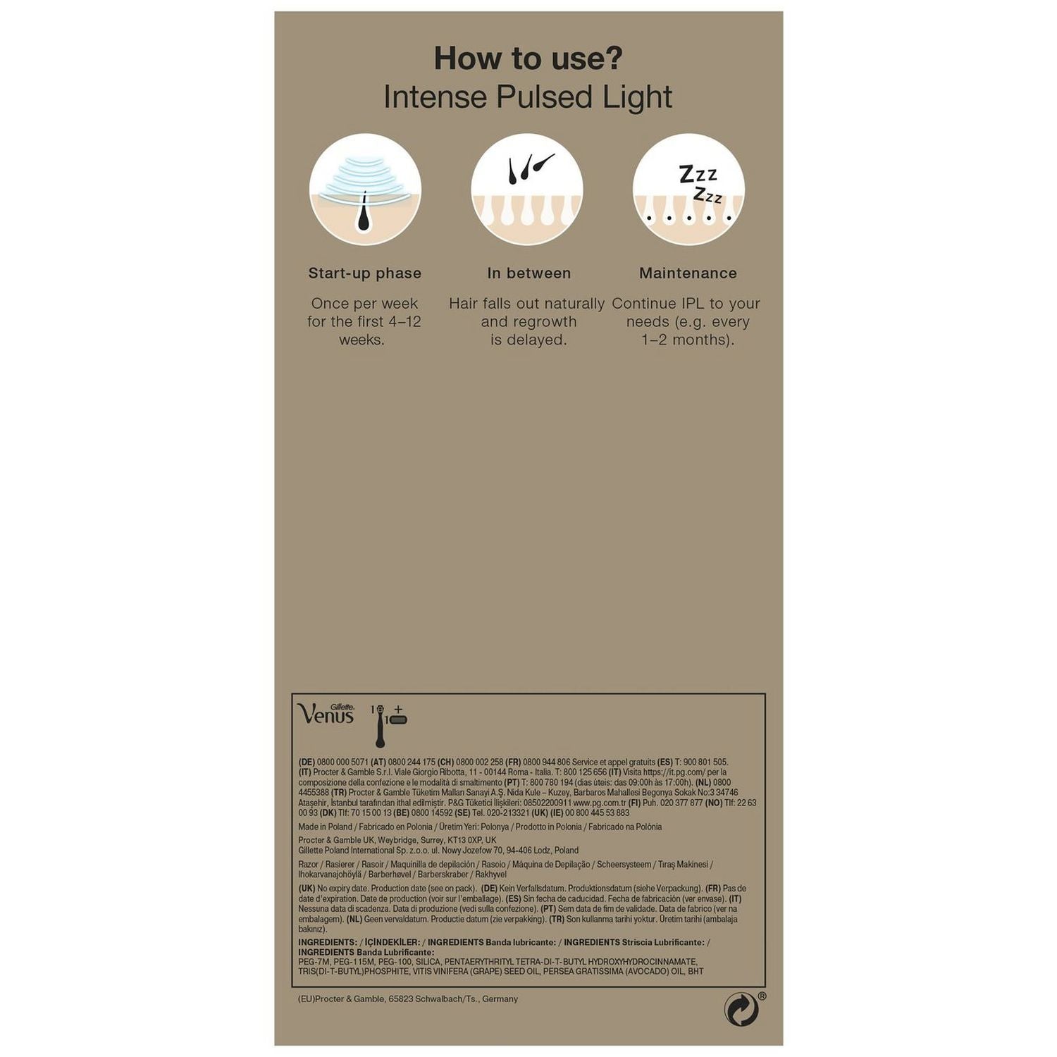 Braun Silk Expert Pro 5 IPL hair removal device - British product