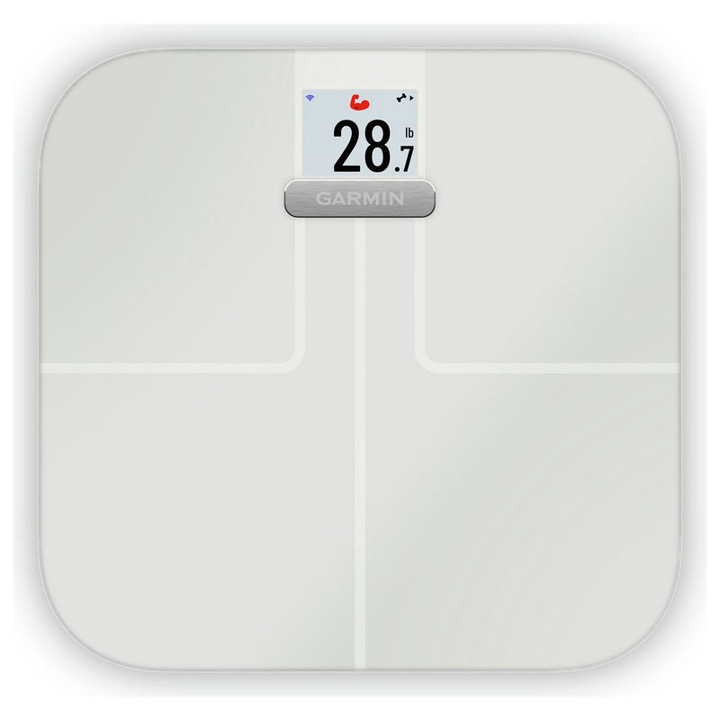 Garmin Index S2 smart bathroom scales white, UK version