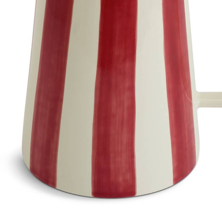 Habitat x Sanderson large stripe stoneware jug (British brand)