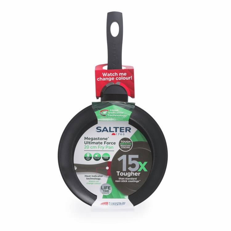 Salter Megastone Thermo non-stick frying pan 20cm (British brand)