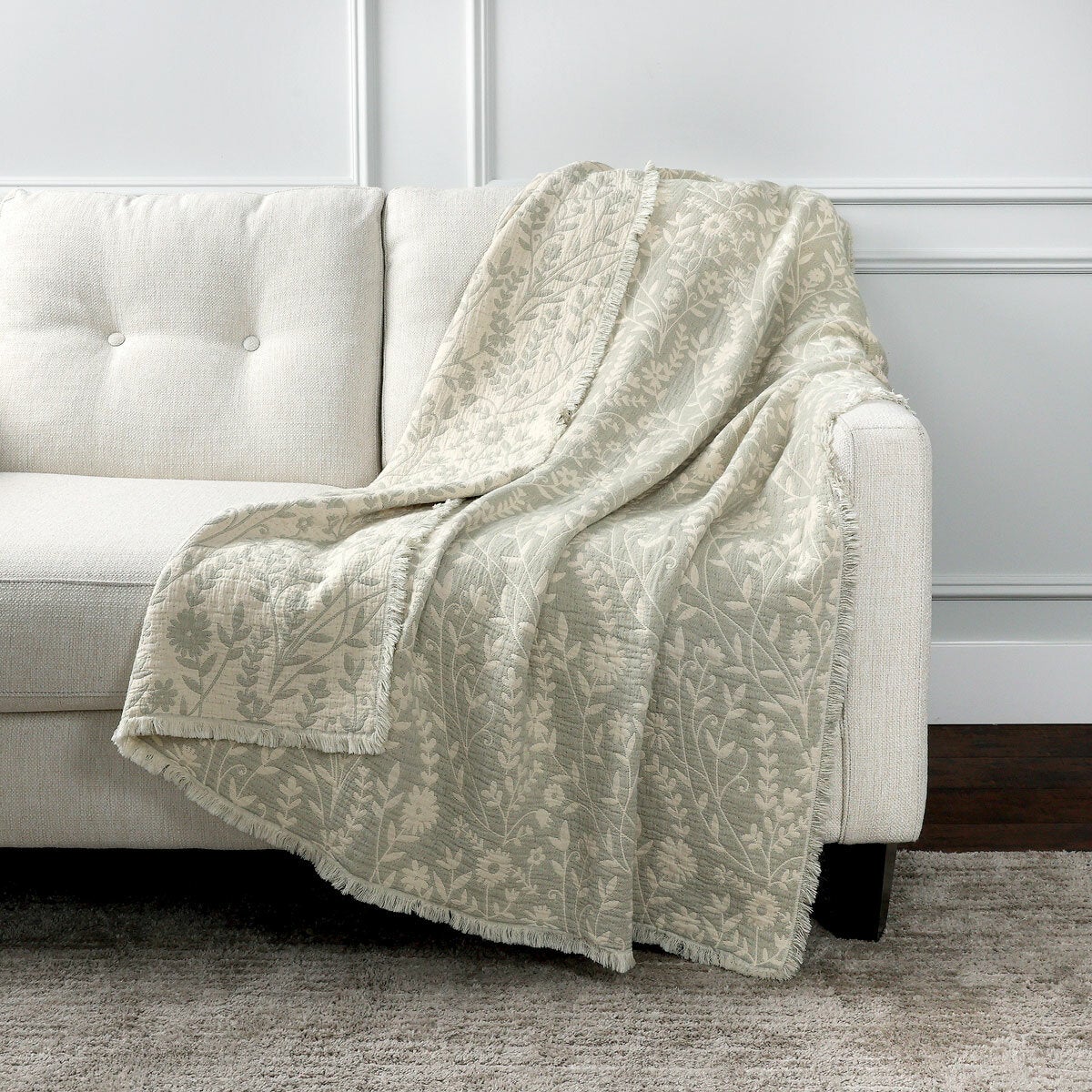 Life Comfort reversible cotton gauze throw 127x162 cm, UK version