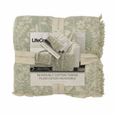 Life Comfort reversible cotton gauze throw 127x162 cm, UK version