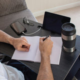 Menkind folding lap tray with USB ports - British product