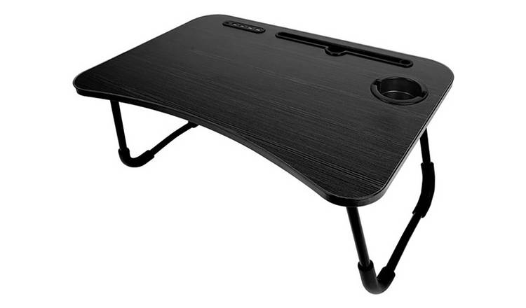 Menkind Folding Lap Tray With USB Ports