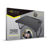 Menkind folding lap tray with USB ports - British product