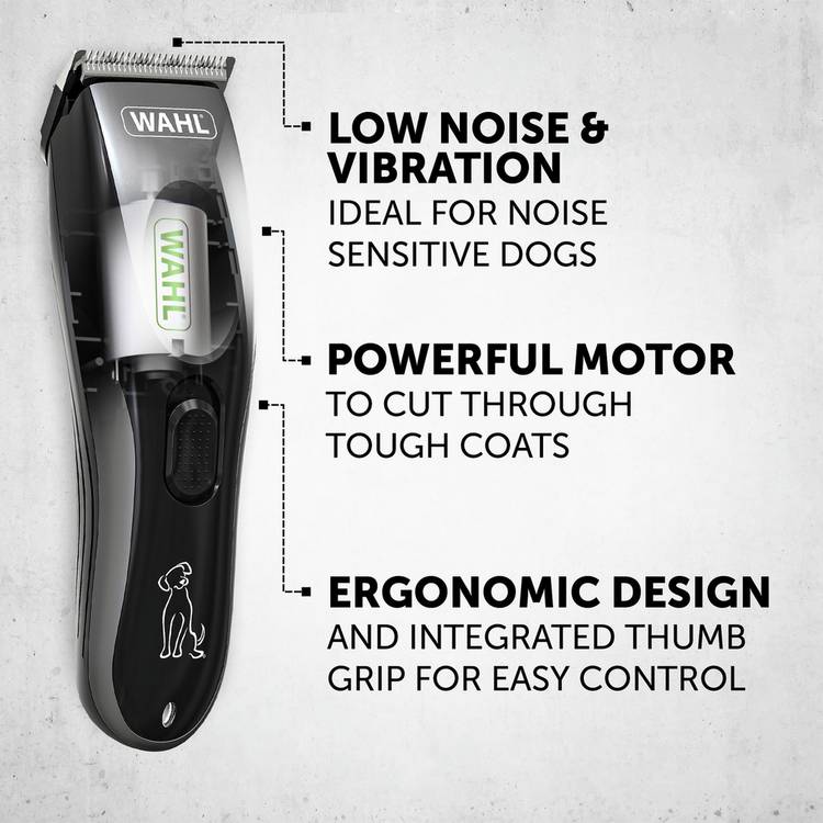 Wahl rechargeable pet clipper kit, UK version