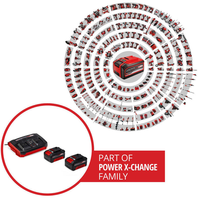 Einhell battery charger kit twin pack 18V 4.0Ah, UK version