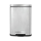 Home rectangular pedal bin 5L chrome, imported from the UK