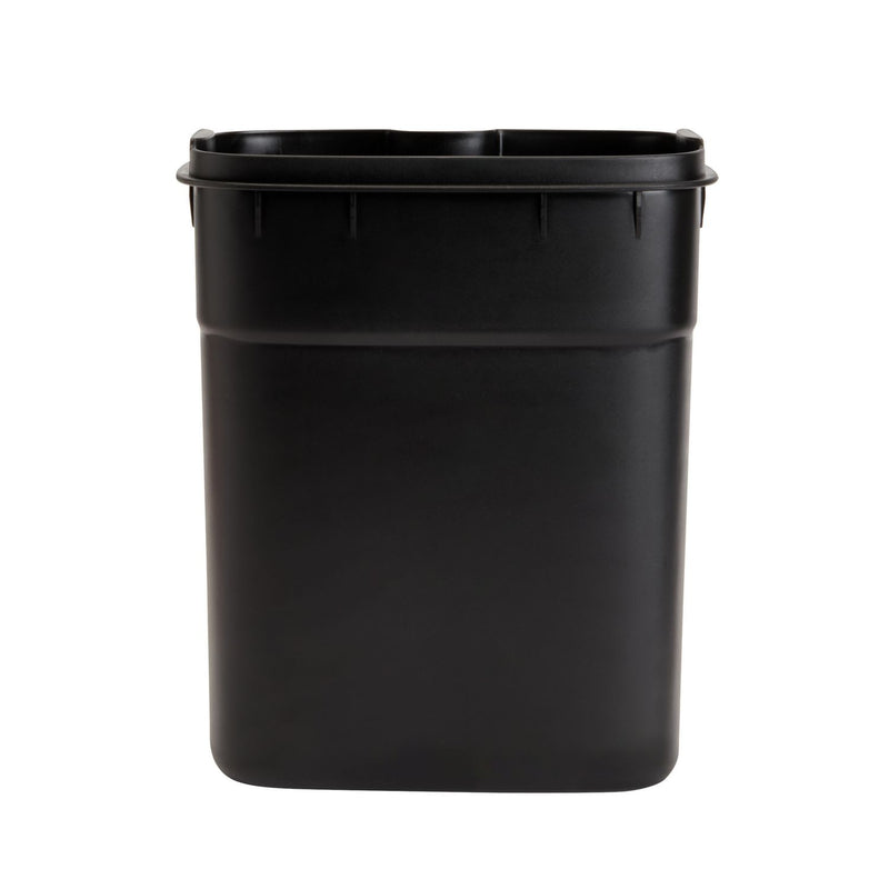 Home rectangular pedal bin 5L chrome, imported from the UK