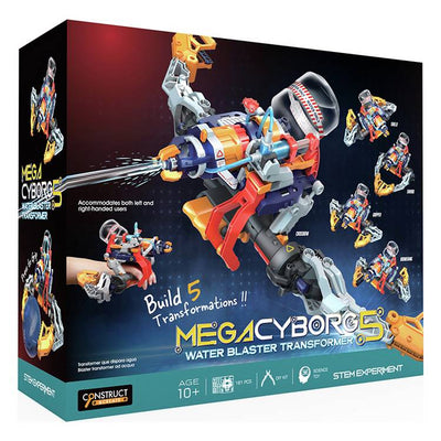 Argos Menkind Mega Cyborg 5 Transforming Water Blaster Set- Buy online at McGrocer