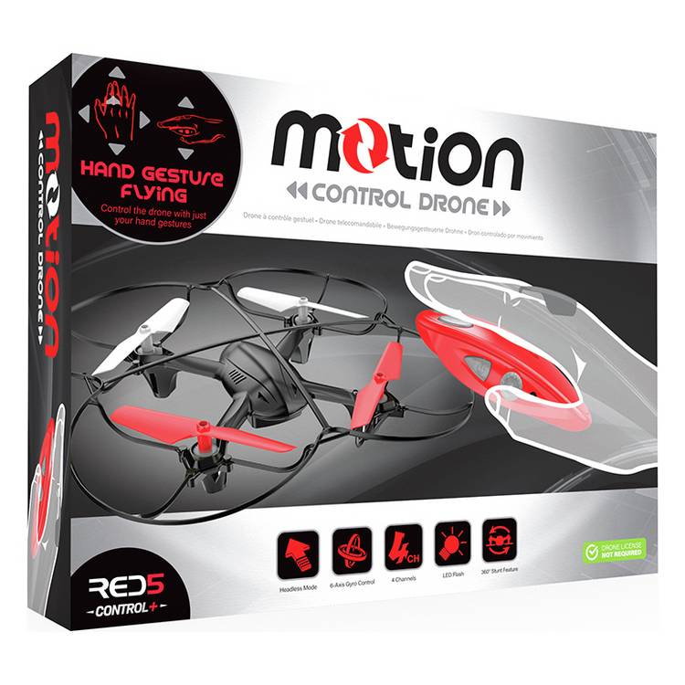 Menkind RED5 quadcopter red edition v3, imported from the UK