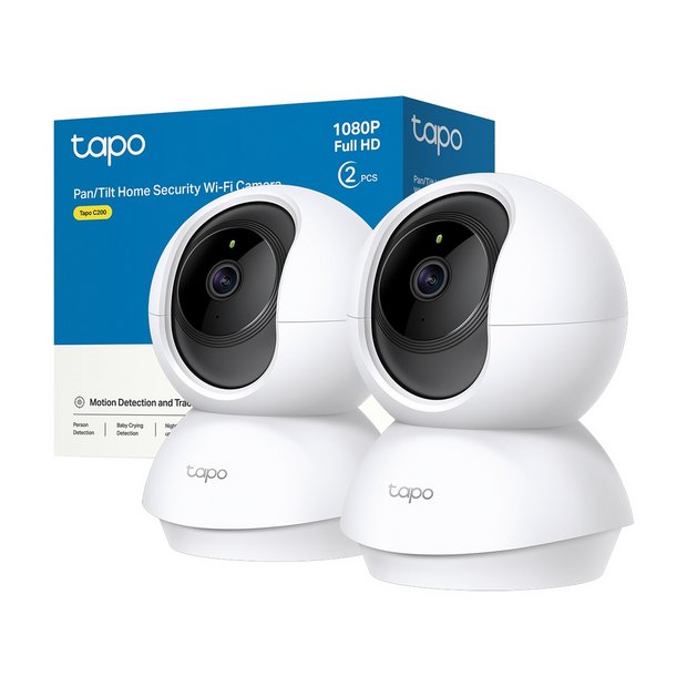 Tapo 1080p HD pan tilt security camera (British brand)